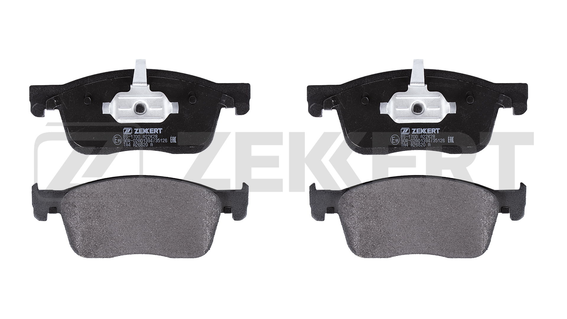 ZEKKERT BS-1700 - Тормозные колодки 