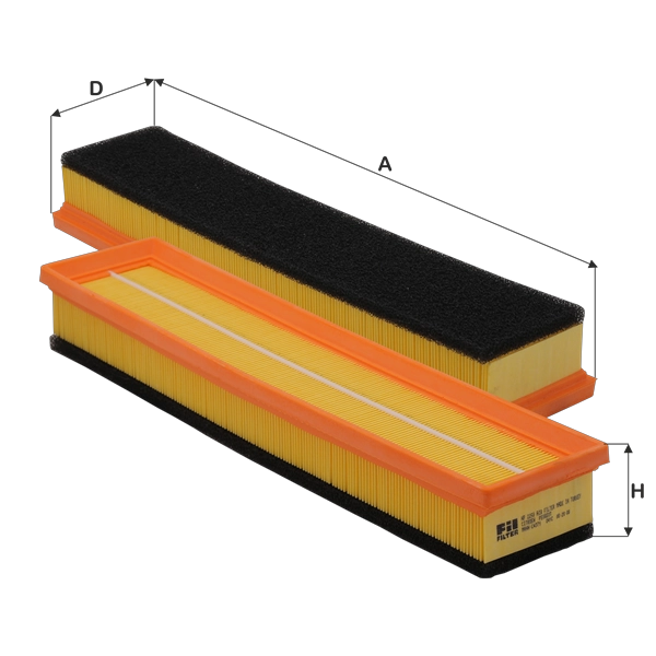 FIL FILTER HP 2250 - Воздушный фильтр