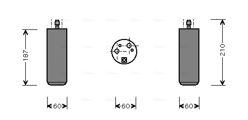 AVA QUALITY COOLING FTD073 - Осушитель кондиционера