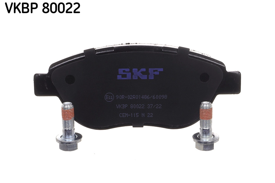 SKF VKBP 80022 - Тормозные колодки 