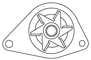 LUZAR LWP 2003 - Водяной насос - помпа