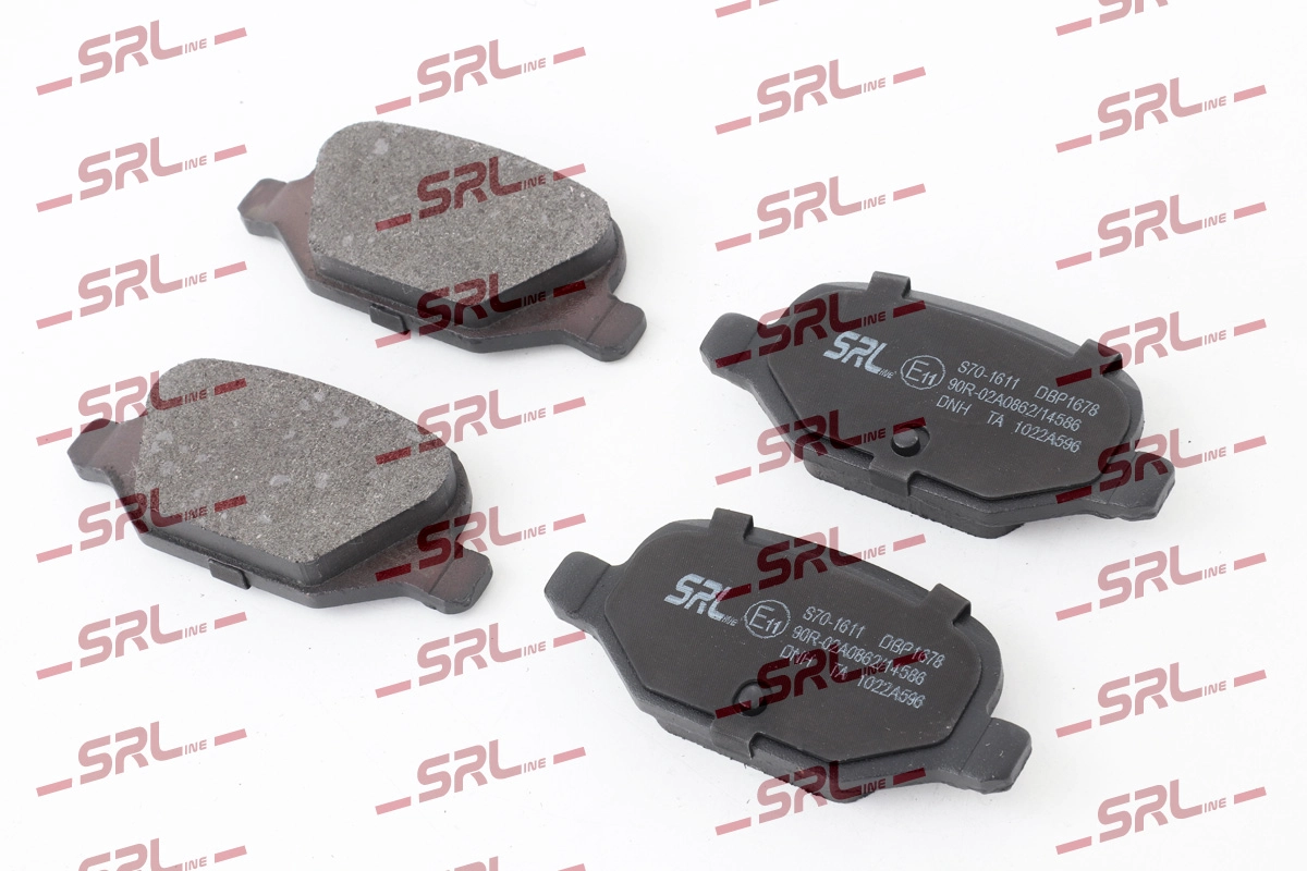 SRLINE S70-1611 - Тормозные колодки 