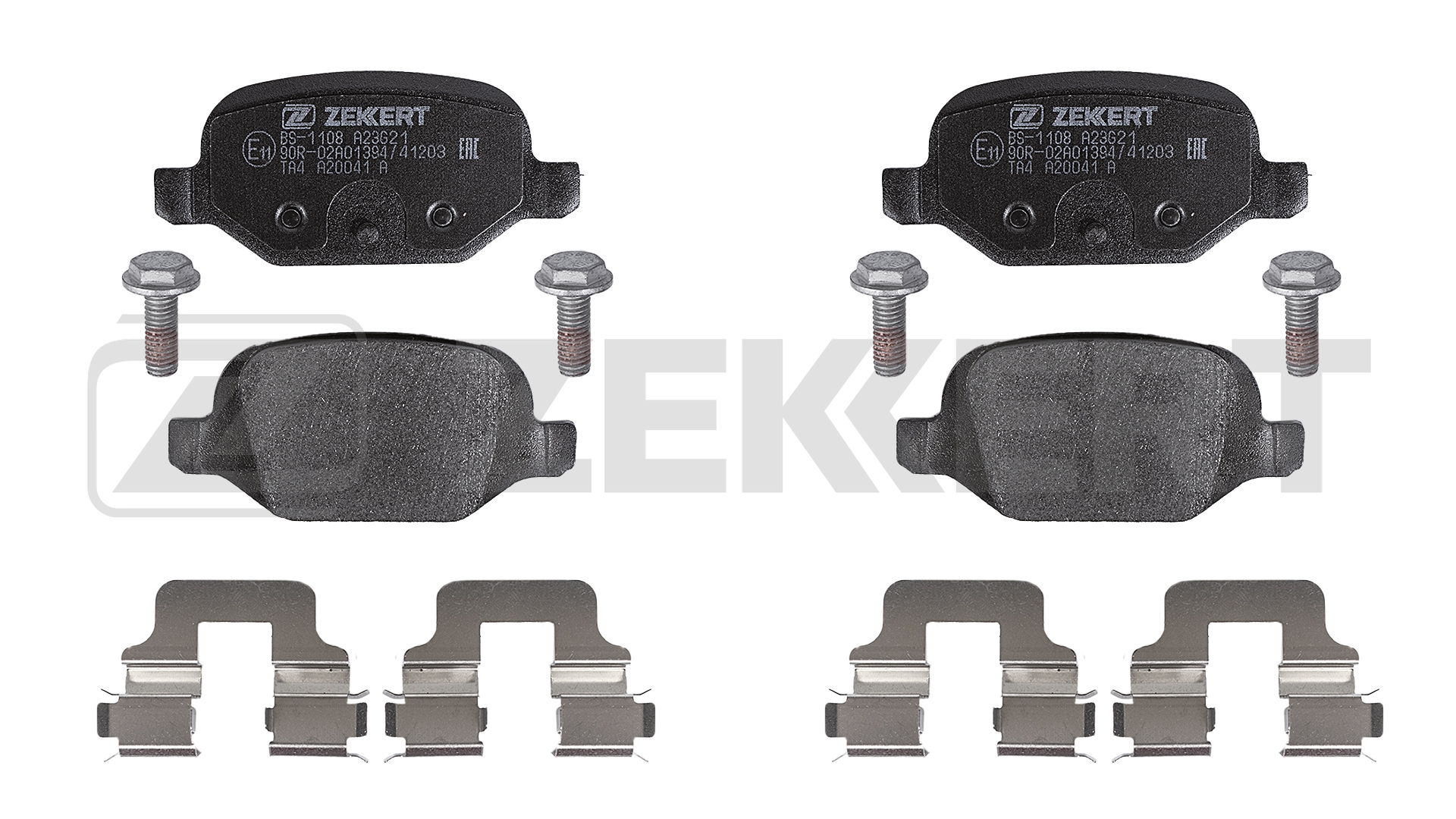 ZEKKERT BS-1108 - Тормозные колодки 