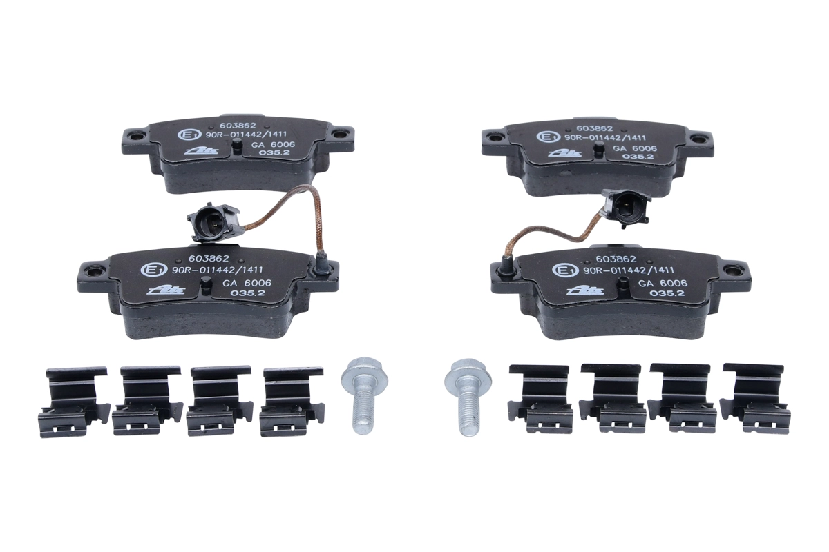 ATE 13.0460-3862.2 - Тормозные колодки 