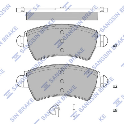 Тормозные колодки 