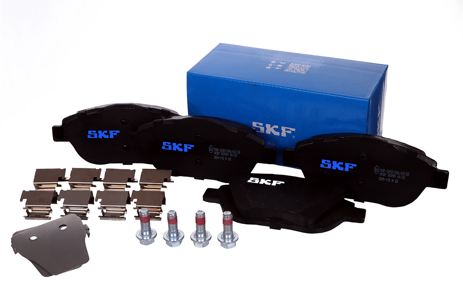 SKF VKBP 80098 - Тормозные колодки 