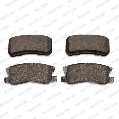 FERODO FDB1604 - Комплект тормозных колодок, дисковый тормоз PREMIER