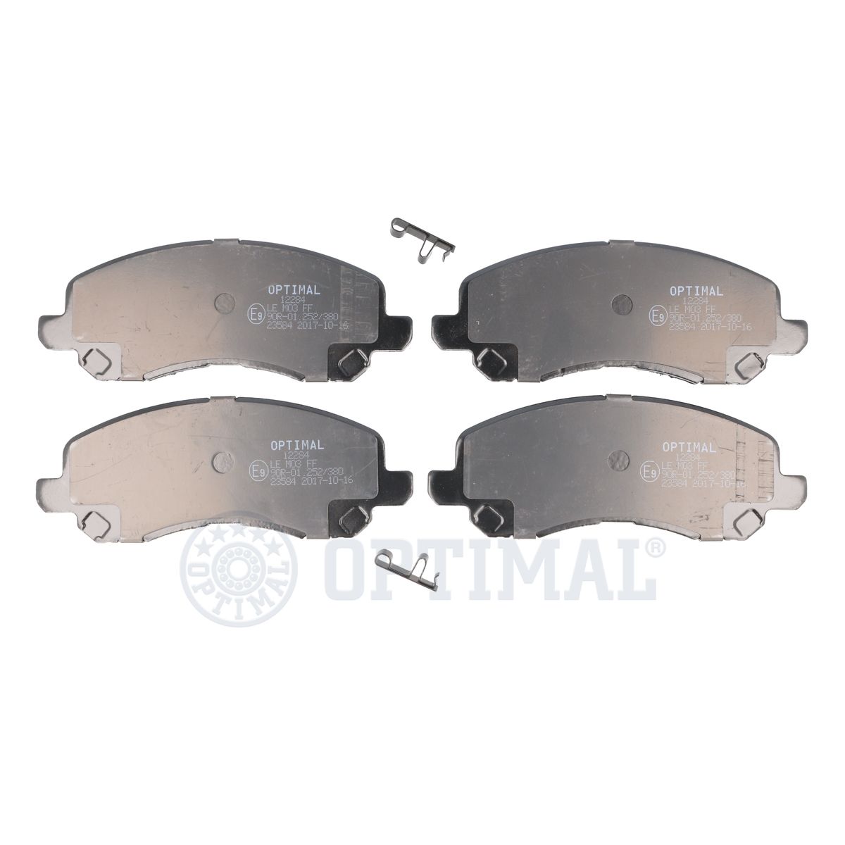 OPTIMAL BP-12284 - Тормозные колодки 