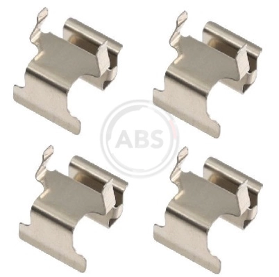 A.B.S. 1673Q - Ремкомплект тормозных колодок
