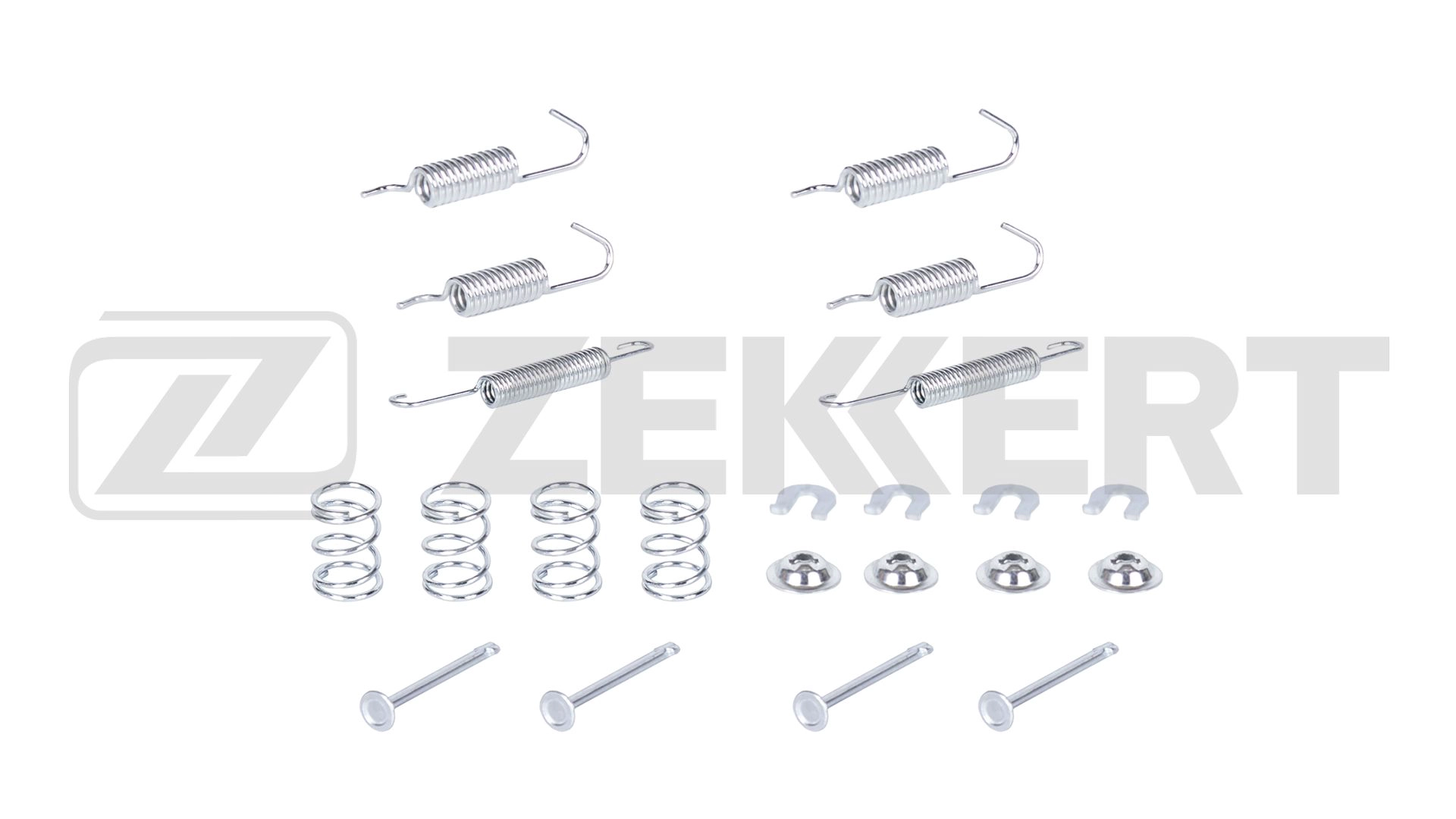 ZEKKERT BR-1498 - Ремкомплект тормозных колодок