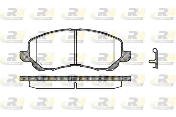 ROADHOUSE 2804.12 - Тормозные колодки 
