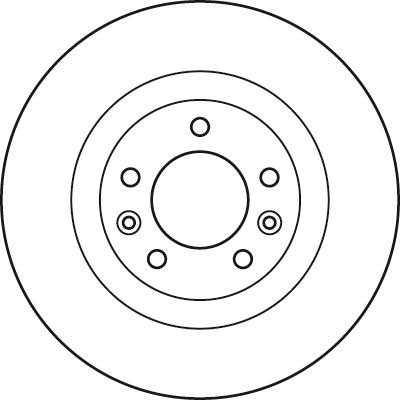 TRW DF6047 - Тормозные диски