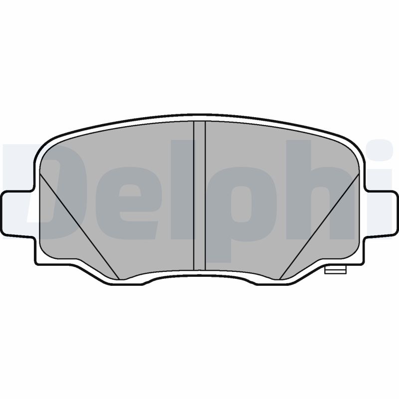 DELPHI LP3194 - Тормозные колодки 