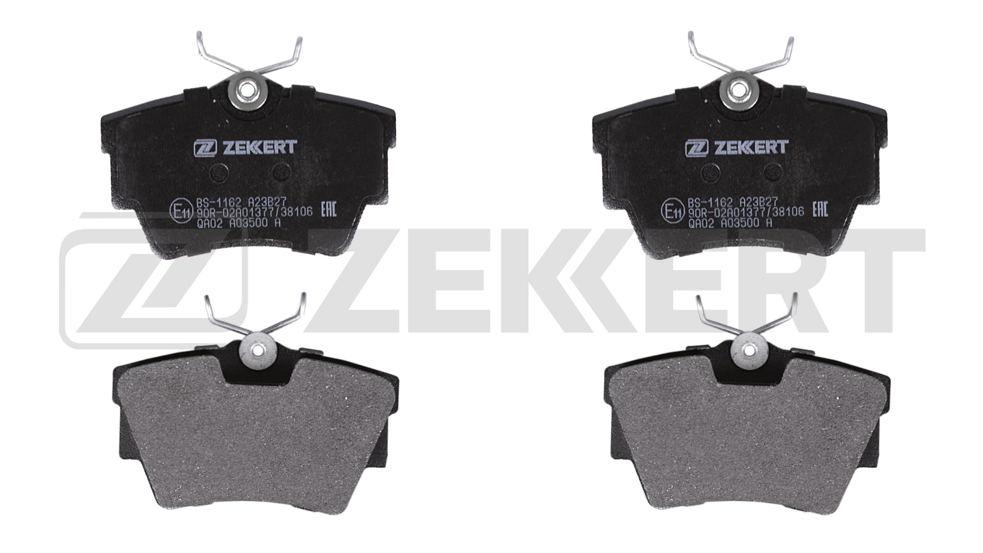 ZEKKERT BS-1162 - Тормозные колодки 