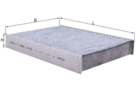 KNECHT LAK 686 - Салонный фильтр