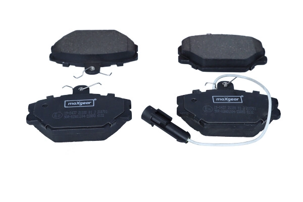 MAXGEAR 19-0437 - Тормозные колодки 