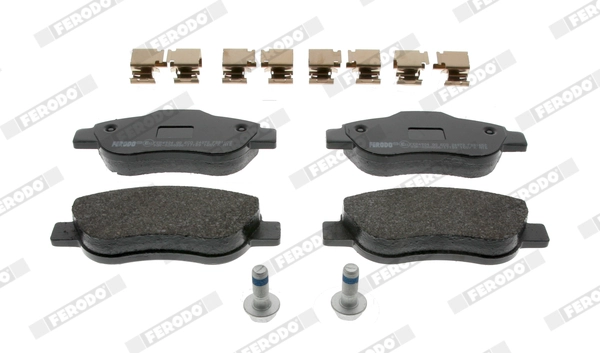 FERODO FDB1652 - Комплект тормозных колодок, дисковый тормоз PREMIER ECO FRICTION