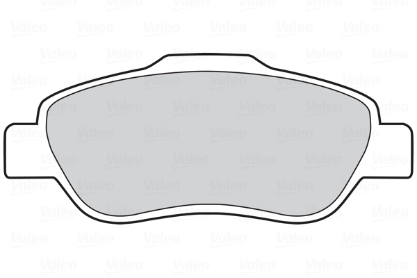 VALEO 301696 - Комплект тормозных колодок, дисковый тормоз FIRST