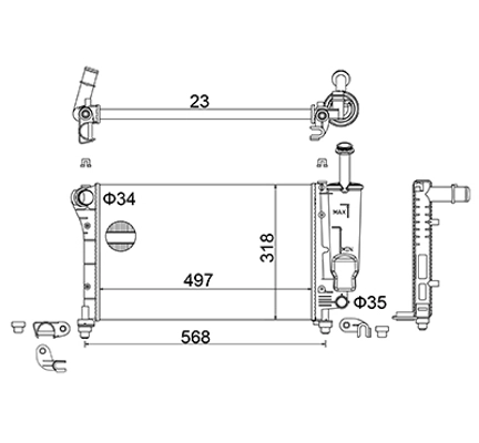 Радиатор охлаждения