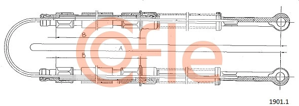 Трос ручника