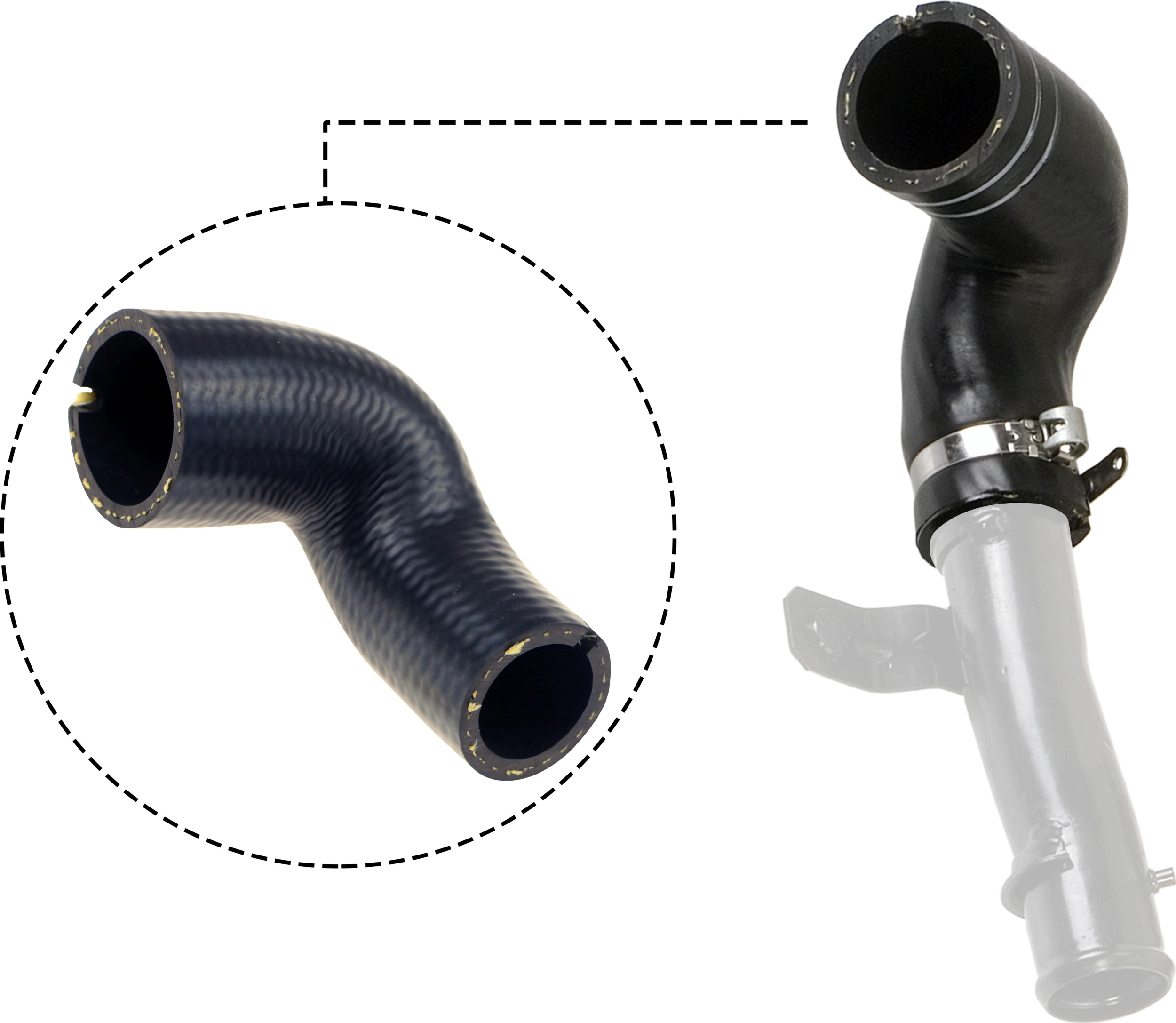 Патрубок турбины