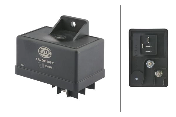 HELLA 4RV 008 188-111 - Реле свечей накала