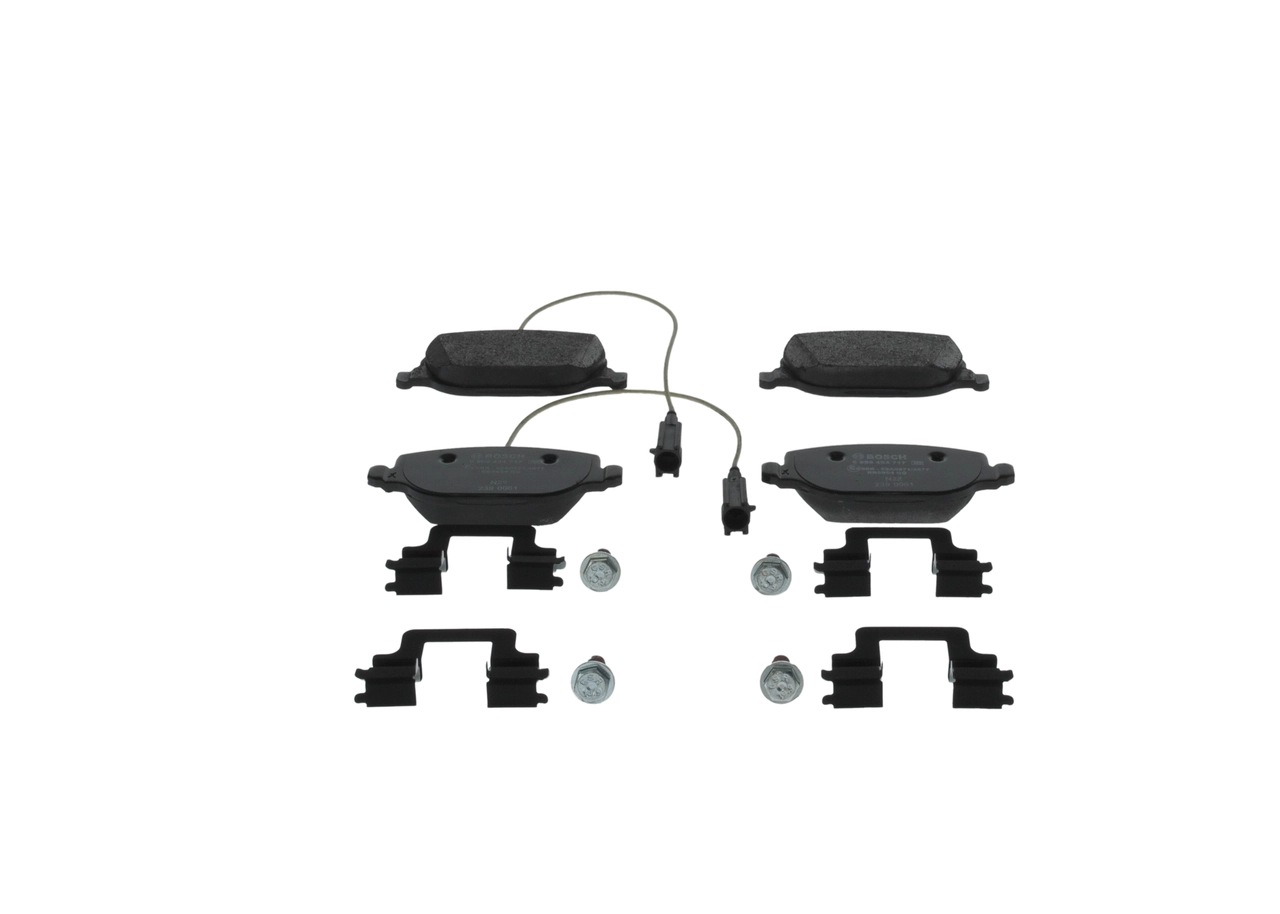 BOSCH 0 986 494 717 - Тормозные колодки 