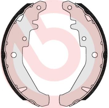 BREMBO S 23 548 - Комплект тормозных колодок ESSENTIAL LINE