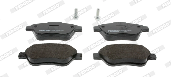 FERODO FDB1666 - Комплект тормозных колодок, дисковый тормоз PREMIER ECO FRICTION