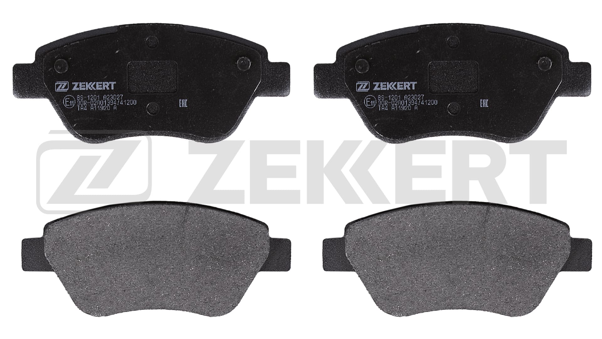 ZEKKERT BS-1201 - Тормозные колодки 