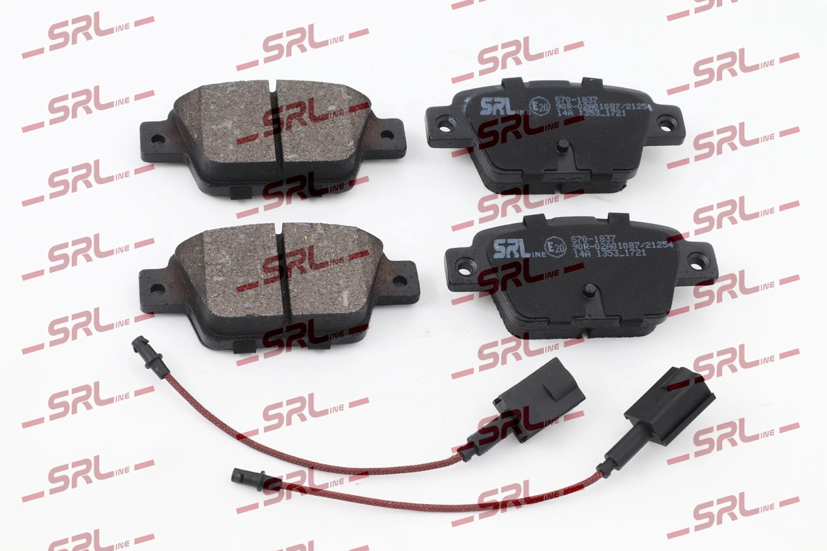 SRLINE S70-1837 - Тормозные колодки 