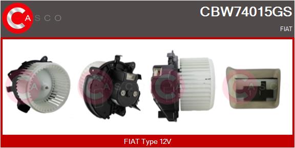 Вентилятор салона Genuine