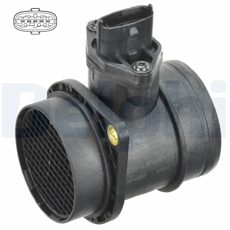 DELPHI AF10297-12B1 - Расходомер воздуха