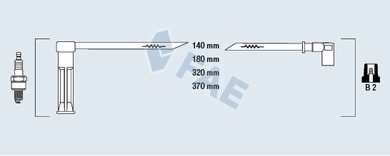 FAE 85115 - Высоковольтные провода