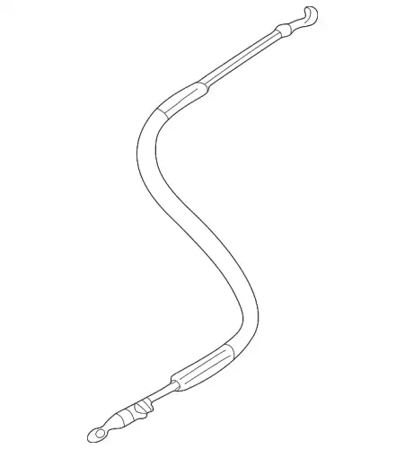 VAG 8e0837085c - трос замка двери