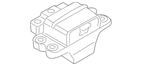 VAG 8j0199555d - (8 гр.), Опора редуктора