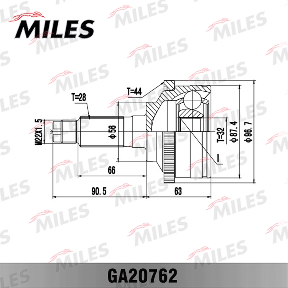 MILES GA20762 - ШРУС