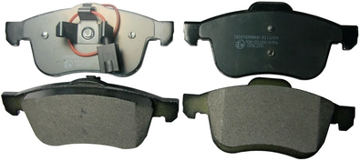 DENCKERMANN B111024 - Тормозные колодки 