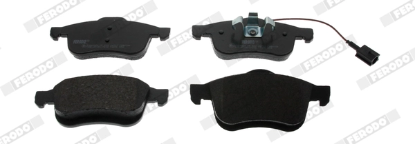 FERODO FDB4184 - Комплект тормозных колодок, дисковый тормоз PREMIER ECO FRICTION