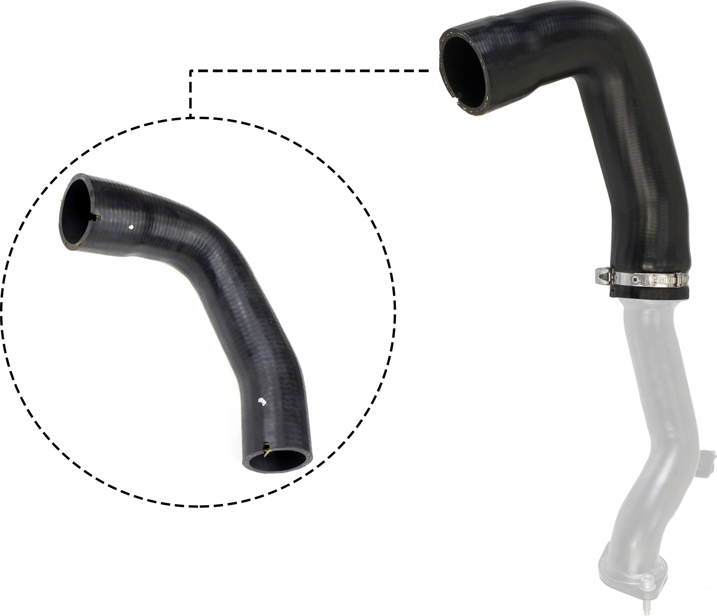 GATES 09-0469 - Патрубок турбины