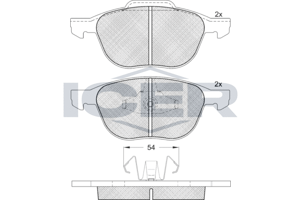Тормозные колодки 