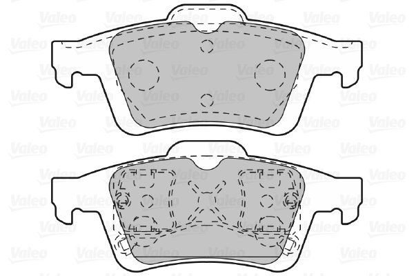 VALEO 601005 - Тормозные колодки 