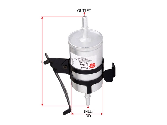 SAKURA AUTOMOTIVE FS-1910 - Топливный фильтр