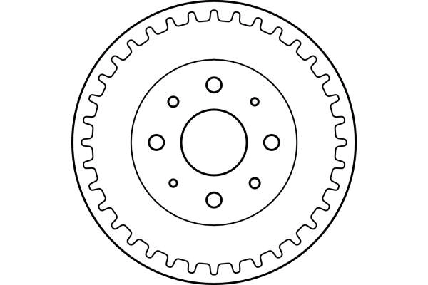 TRW DB4288 - Тормозной барабан