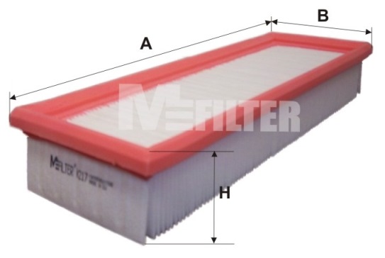 MFILTER K 217 - Воздушный фильтр