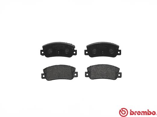 BREMBO P 23 032 - Комплект тормозных колодок, дисковый тормоз PRIME LINE