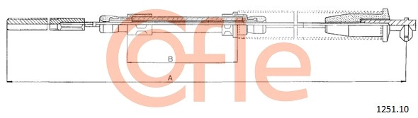 Трос ручника