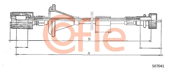 Трос спидометра