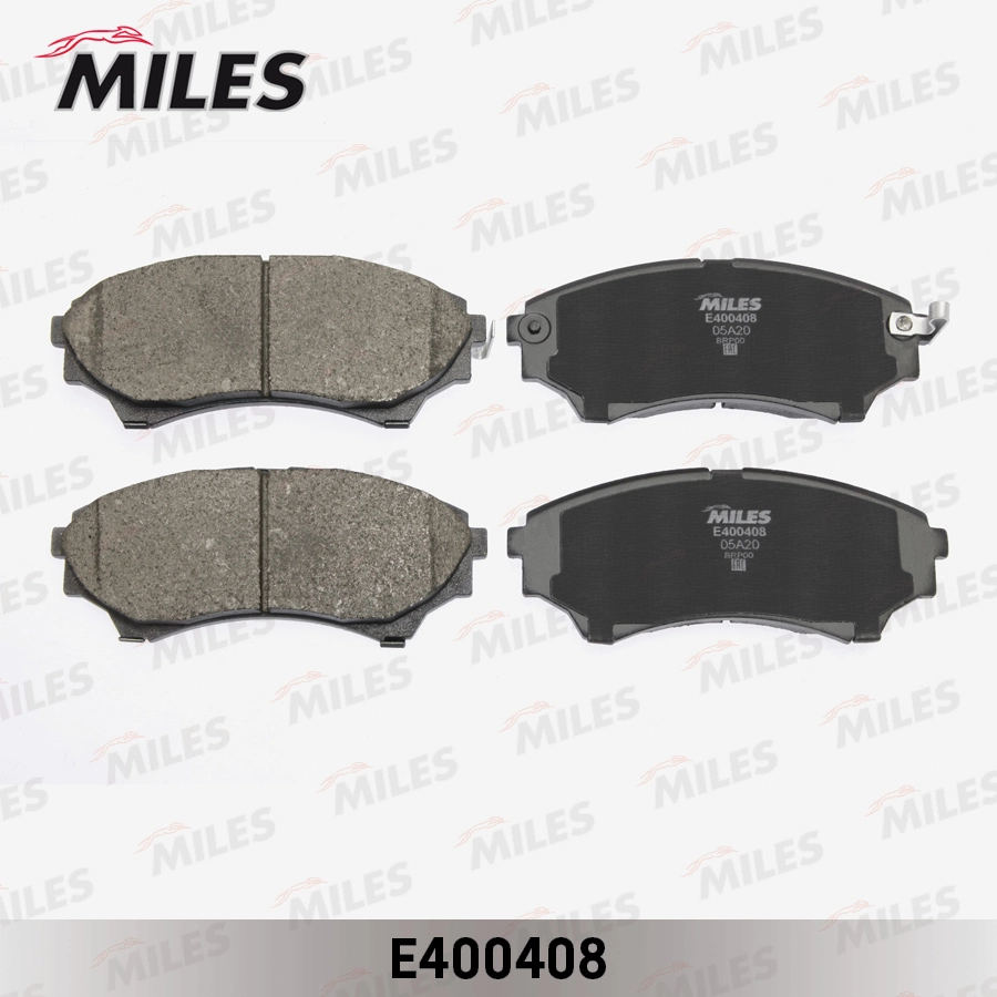 MILES E400408 - Тормозные колодки 