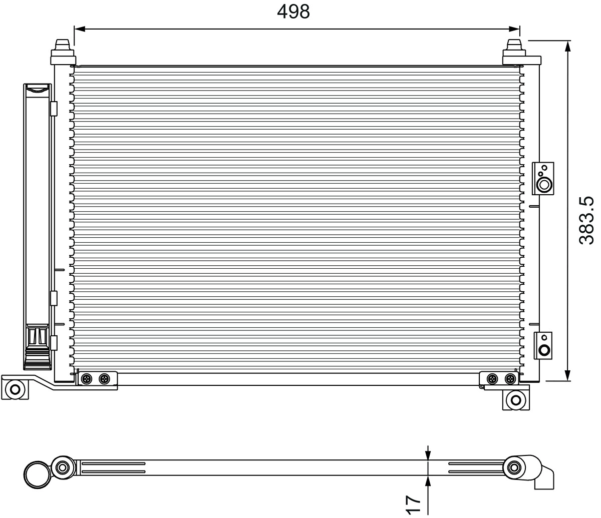 Радиатор кондиционера